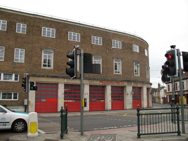 Fire Station at Preston Circus