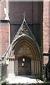 TQ2583 : St Augustine's Church, Kilburn Park Road, London NW6 - Porch by John Salmon