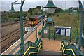 Train Arriving at Mansfield Woodhouse Station