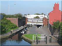 SP0889 : Lock No 23, Birmingham and Fazeley Canal in Aston by Roger  D Kidd