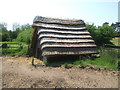 TL7971 : Hut at West Stow Anglo Saxon village by Jeff Tomlinson
