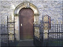 C2502 : Entrance doors, Raphoe Church of Ireland Cathedral by Kenneth  Allen