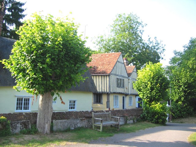 Guildhall and church cottage