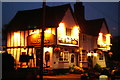 The Bucks Head at night