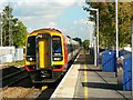 14.06 train for Salisbury, Grateley station, Grateley