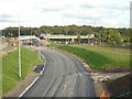 New slip road, Tarbock Island