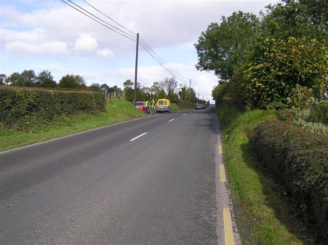 Road near Oatfield Demesne