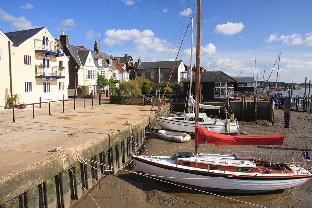 Boats at Wivenhoe Old Quay